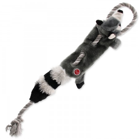 detail Hračka Dog Fantazy Skinneeez s provazem mýval 57,5cm